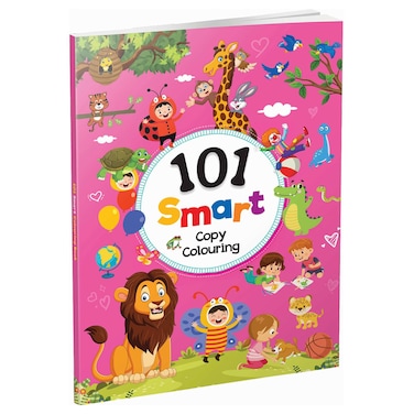 101 Smart Colouring Book