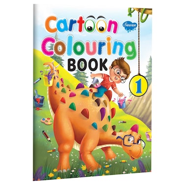Sawan Cartoon Colouring Book