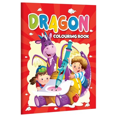 Sawan Dragon Colouring Book