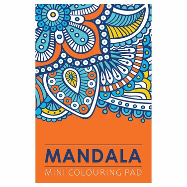Mandala Mini Colouring Pad