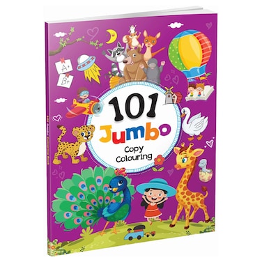101 Jumbo Colouring Book