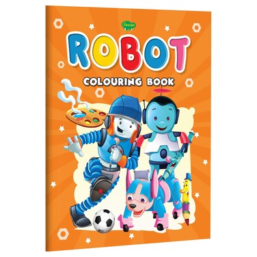 Sawan Robot Colouring Book