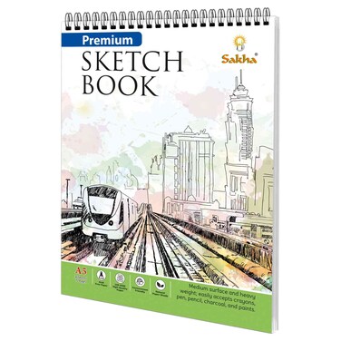 Sakha Premium A5 Sketch Book