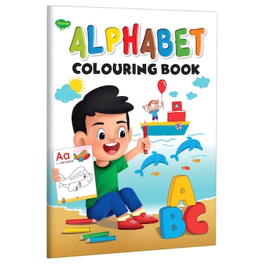 Sawan Alphabets Colouring Book