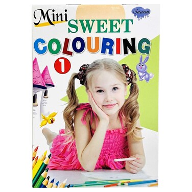 Sawan Mini Sweet Colouring Book