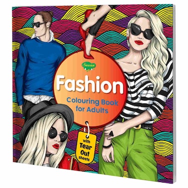 Sawan Fashion Colouring Book for Adults