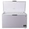 Hoover Single Door Chest Freezer HCF-K393-GR, 393 L, Premium Grey, LED Light