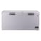 Hoover Double Door Chest Freezer HCF-K643-GR, 643 L, Premium Grey, LED Light