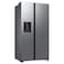 Samsung, 635L, AI Side by Side Refrigerator, Black, RS70F64K1TA