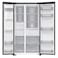 Samsung, 635L, AI Side by Side Refrigerator, Black, RS70F64K1TA