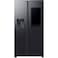 Samsung, 614L, AI Side by Side Refrigerator, Black, RS90F66B1FA