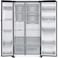 Samsung, 614L, AI Side by Side Refrigerator, Black, RS90F66B1FA