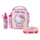 Sanrio Hello Kitty Printed Lunch Bag With Water Bottle and Lunch Box
