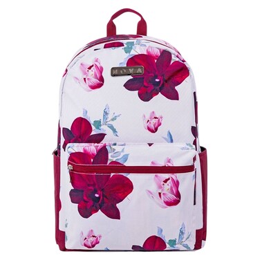 Nova Flower1 Printed Backpack, 18inch
