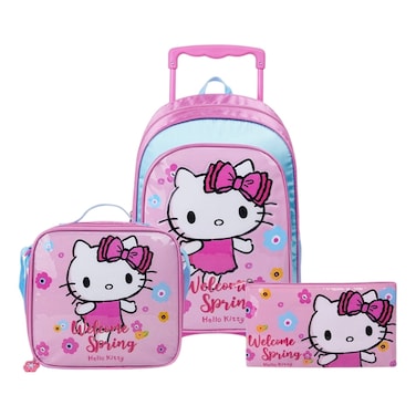 Sanrio Hello Kitty Printed 3-in-1 Trolley Set, 16inch