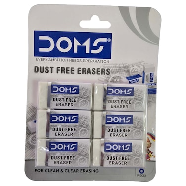 دومز ممحاة خالية من الغبار – 6 قطع