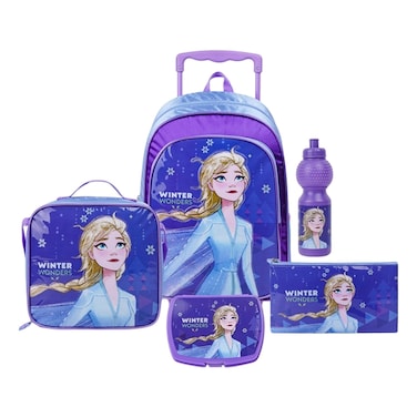 Disney Frozen Printed 5-in-1 Trolley Set, 16inch