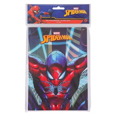 Marvel Spiderman Printed A5 Notebook, English