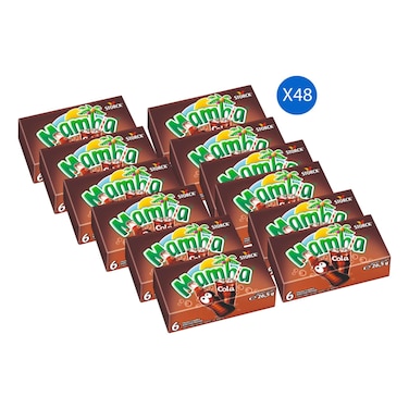 ستورك مامبا حلوى قابلة للمضغ بنكهات كولا وفواكه 26.5 غرام حزمة من 48