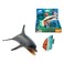 Wenno Animal Planet Ocean Dolphin and Fish in Open Touch Box, 3 Years+, 2 PCS