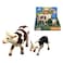 Wenno Animal Planet Farm Animals Cow in Open Touch Box, 3 Years+, 2 PCS