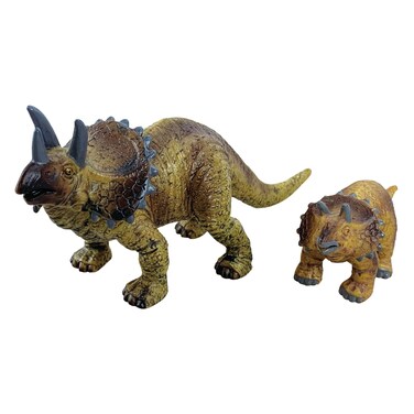 Wenno Animal Planet Dinosaurs Triceratops in Open Touch Box, 3 Years+, 2 PCS