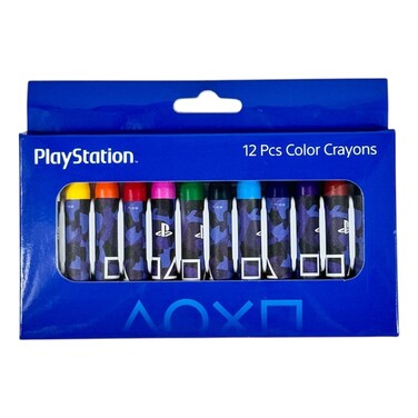 Sony PlayStation Crayons Colour Set, 12 PCS