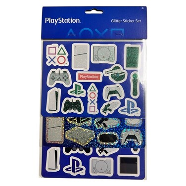 Sony PlayStation Glitter Sticker Set