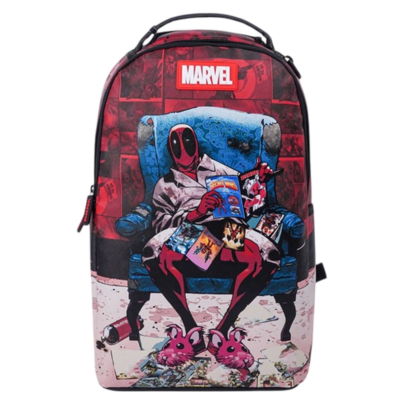 Buy Marvel Deadpool Printed Teens Backpack Online | Carrefour UAE