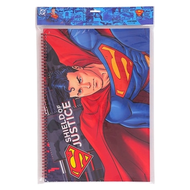 WB Superman Shield of Justice Printed A3 Sketchbook