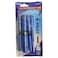 Pilot V5 Hi-Tecpoint 0.5mm Roller Ball Pen, Blue, 6 PCS