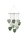 YELIKIT Macrame Wall Hanging Tapestry Boho Decorative Chic Tapestry Art Woven Leaves Hand Woven Wall Decoration Tapestry for Living Room, Bedroom, Wedding Decor Gifts