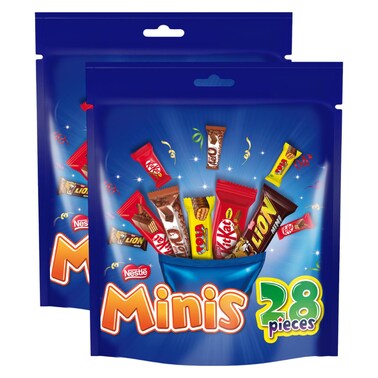 نستله ميني ميكس كيس شوكولاته بالحليب، 338.5 غرام، حزمة من 2