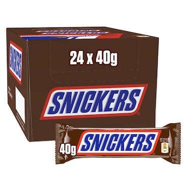Snickers Chocolate Original, Pack of 24x40g