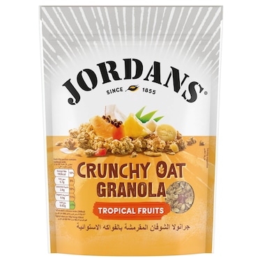 Jordans Tropical Fruits Crunchy Oat Granola, 370g