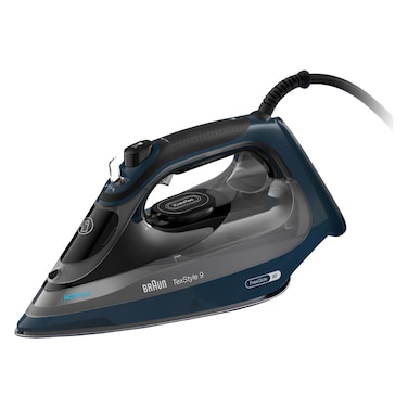 Braun TexStyle 9 Steam Iron SI 9682, 3200 W, 330 ml, Blue, Auto Off