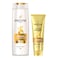 Pantene Pro-V Anti Hair Fall Shampoo and Pro-V Anti Hair Fall Oil Replacement, 400ml+275ml