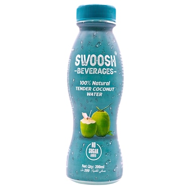Swoosh No Added Sugar Natural Tender Coconut Water, 200ml