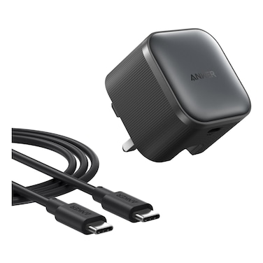 Anker Nano Wall Charger, 45 W with USB-C to USB-C Charging Cable