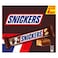 Snickers Duo Peanuts Filled Milk Chocolate Bar, 70g Pack of 4