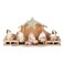 Battery-Operated Nativity Set, Cream