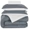 Valentini Comforter Set, Dark Grey, 260x240cm