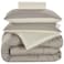Valentini Comforter Set, Ivory, 200x220cm