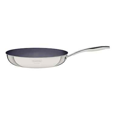 Tramontina Grano, Stainless Steel Ceramic Coated Frying Pan, TecnoHeat, 3 Ply, 30cm