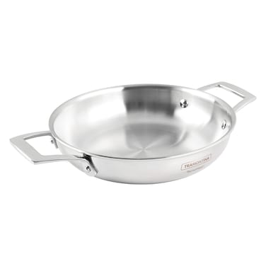 Tramontina Grano, Stainless Steel Frying Pan, TecnoHeat, 2 Handle, 20cm