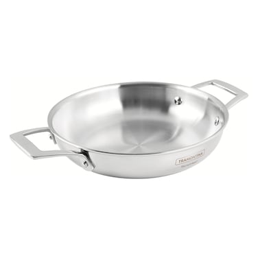 Tramontina Grano, Stainless Steel Frying Pan, TecnoHeat, 2 Handle, 30cm