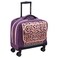 Delsey Back To School 2025 4 Double Wheel Soft Luggage Trolley Bag, Purple