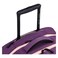 Delsey Back To School 2025 4 Double Wheel Soft Luggage Trolley Bag, Purple