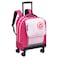 Delsey Back To School 2025 4 Double Wheel Trolley Bag, Pink