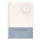 Soft Spiral Plastic Cover A5 Size Notebook, 60 Sheet